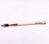 Bamboo handle c Eyebrow brush   eyebrow comb Eyebrow brush Eyelash brush dual purpose brush