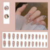 Diamond, Butterfly, Ribbon & Rhinestone Finished Press On Fake Nails