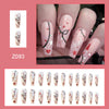 Christmas Ballet Press On Fake Nails - 24 Pcs