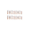 Christmas Ballet Press On Fake Nails - 24 Pcs