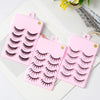 5 Pairs Manga False Eyelashes | Anime Cosplay Lashes