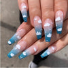 Artistic Wearing Finished Soft Press On Fake Nails - 24 Pcs