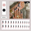 Long Ballet Press On Fake Nails - 24 Pcs