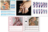 Long Ballet Press On Fake Nails - 24 Pcs