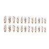 Christmas Ballet Press On Fake Nails - 24 Pcs