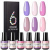 Korean Glitter Gel Nail Polish Set Box