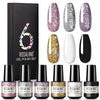 Korean Glitter Gel Nail Polish Set Box