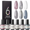 Korean Glitter Gel Nail Polish Set Box