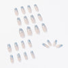 Artistic Wearing Finished Soft Press On Fake Nails - 24 Pcs