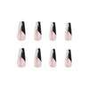 Long Ballet Press On Fake Nails - 24 Pcs