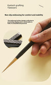 Gold Black High-Grade Mesh Precision Tweezers Set